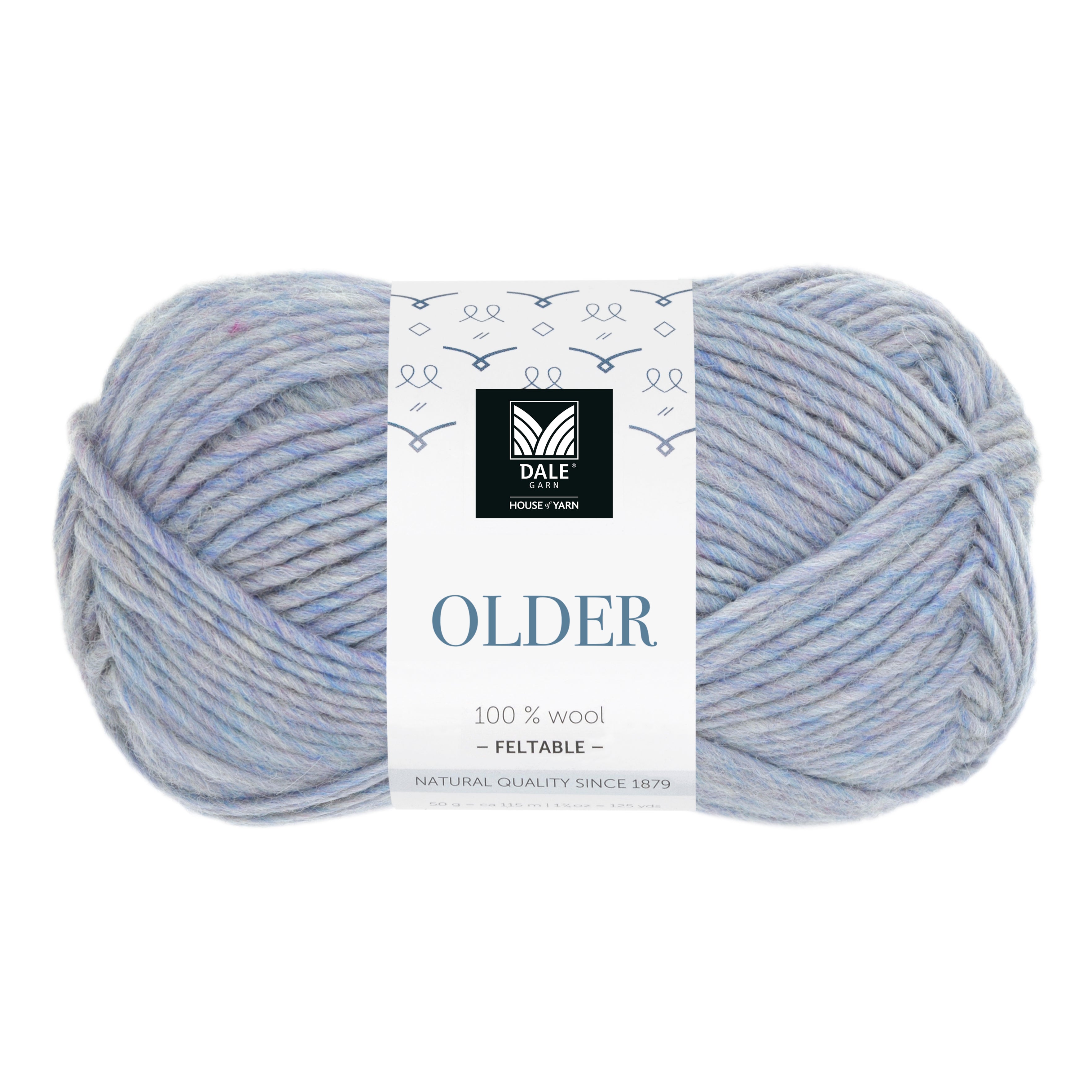 Older Blålilla Melert - 431