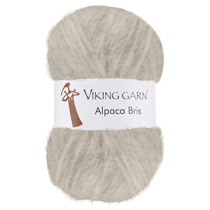 Alpaca Bris Melert Grå - 312