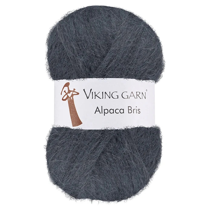 Alpaca Bris Mørk Blå- 327