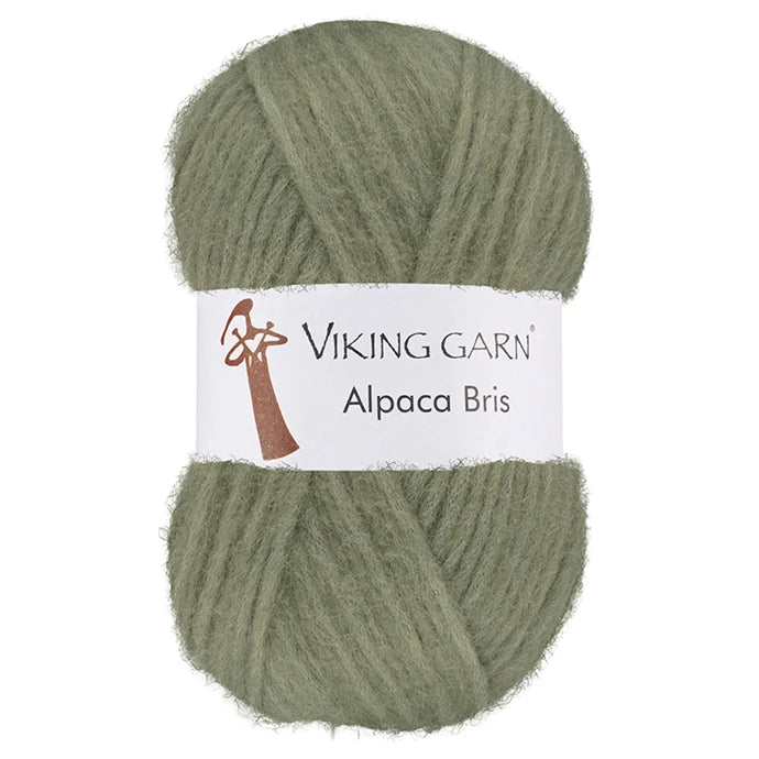 Alpaca Bris Mosegrønn- 334