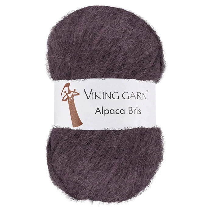 Alpaca Bris Mørk Lilla - 369