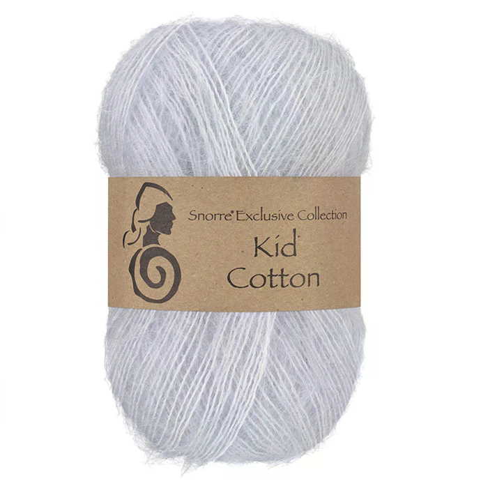 Kid cotton Lys Blå - 720