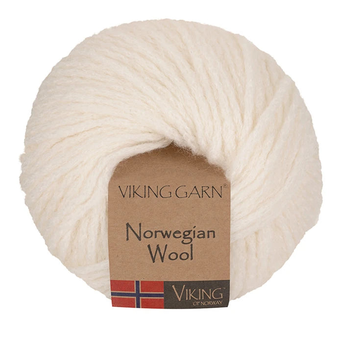Norwegian Wool Naturhvit - 402