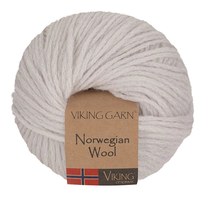 Norwegian Wool Perlegrå- 412
