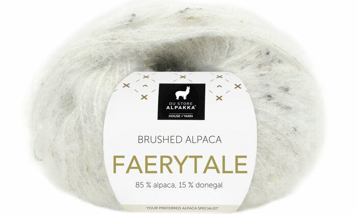 Faerytale Hvit Tweed 814