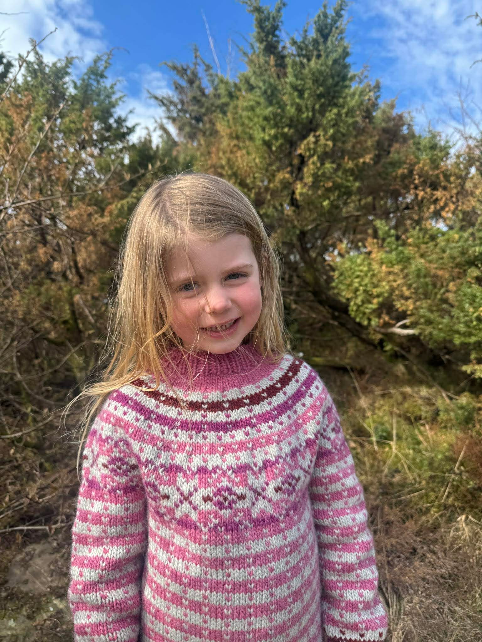Fanastøl genser barn 6-8 år