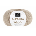 Alpakka Wool Lys Beige Melert - 505