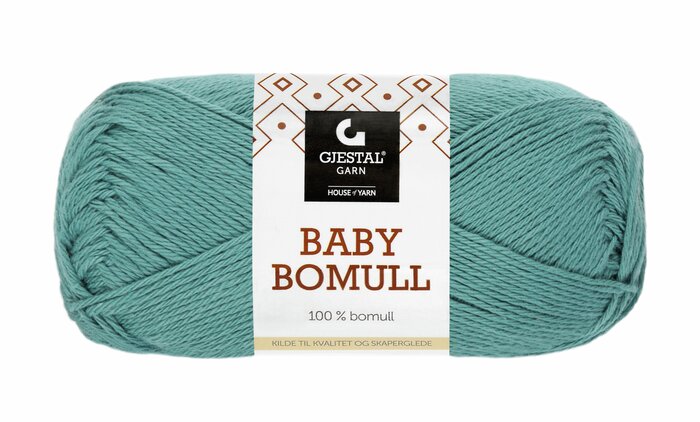 Baby Bomull Aquagrønn - 508