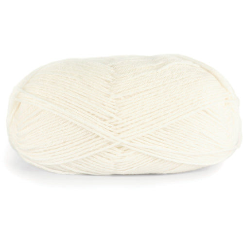 Baby Ull Halvbleket Hvit - 0017