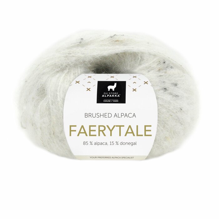 Faerytale Hvit Tweed 814
