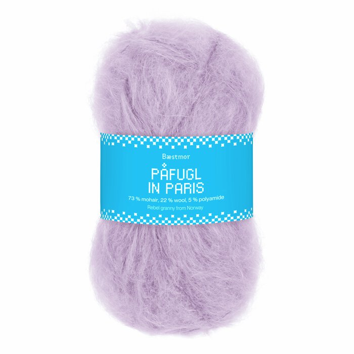 Påfugl in Paris - Light Lavender - 7919
