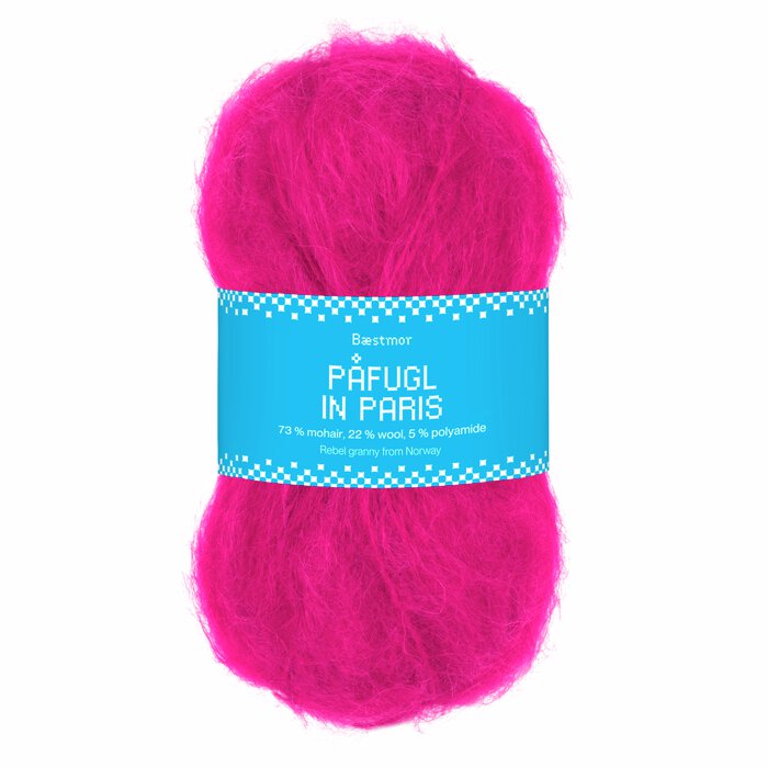 Påfugl in Paris - Pink - 7946