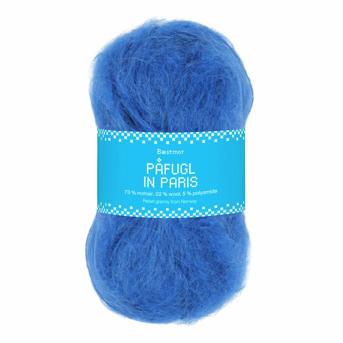Påfugl in Paris - Royal Blue - 5437