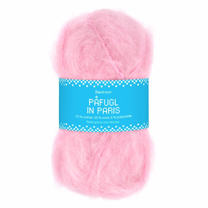 Påfugl in Paris - Soft Pink - 4612