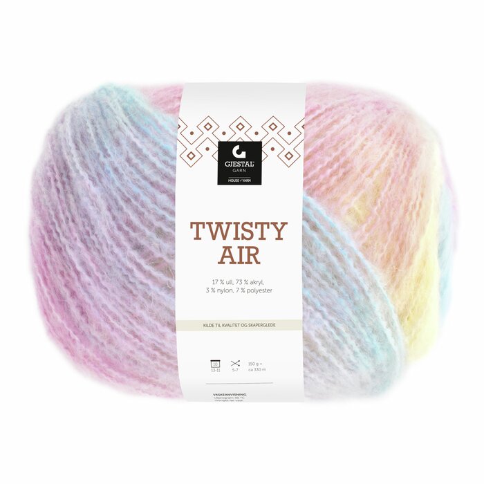 Twisty Air Pastell Print - 9104