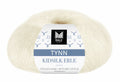 Tynn Kidsilk Erle Hvit - 4001
