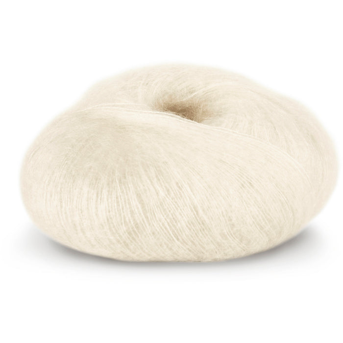 Tynn Kidsilk Erle Hvit - 4001
