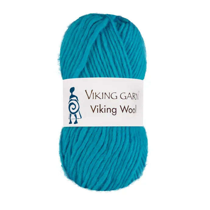 Viking Wool Mørk Turkis - 528