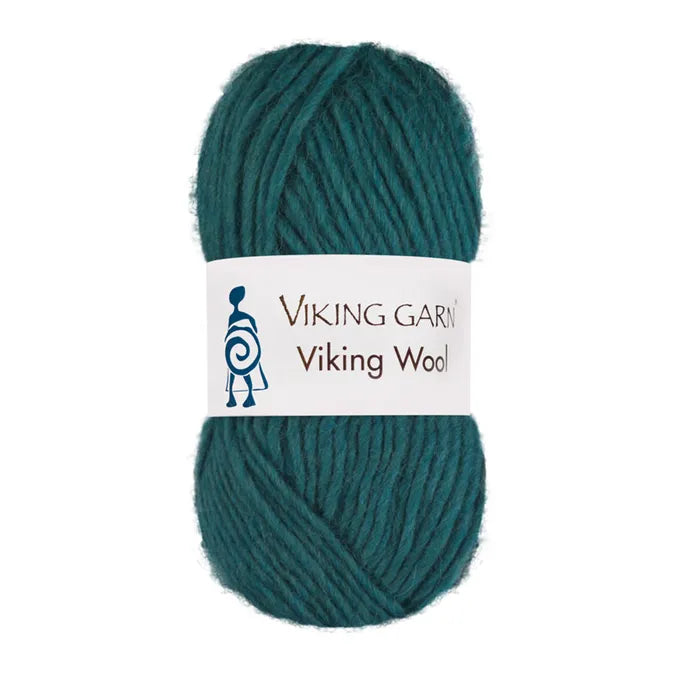 Viking Wool Skoggrønn - 533